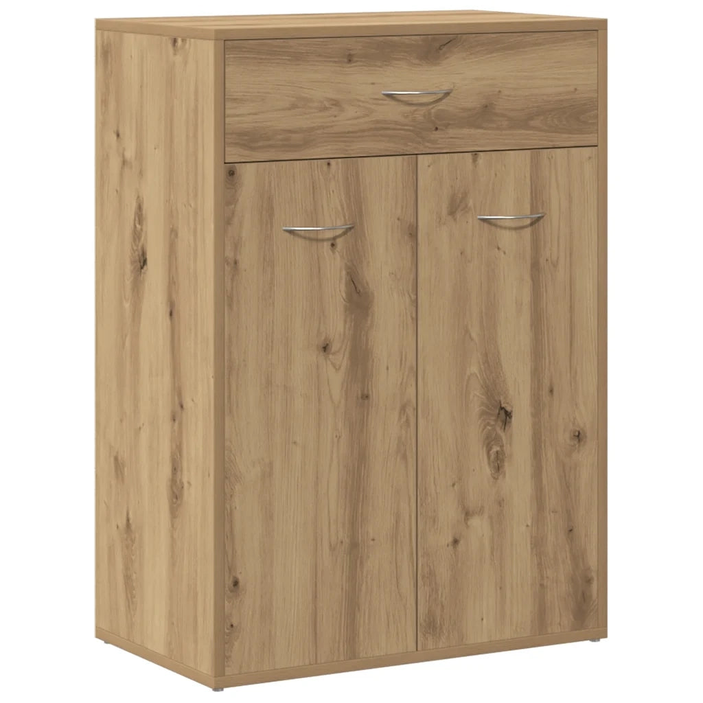 vidaXL Scarpiera Rovere Artigianale 60x35x84 cm in Legno Multistrato