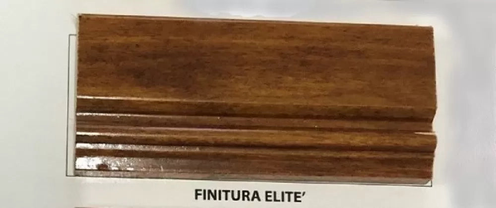 Scrivania in legno arte povera 5 cassetti tinta elite 105x56x81 - Mobili 2G
