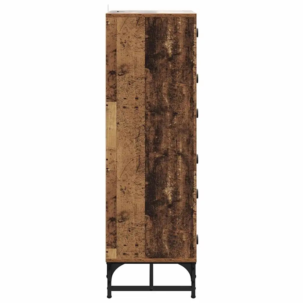 Credenza Legno vecchio 35 x 37 x 117 cm 883537