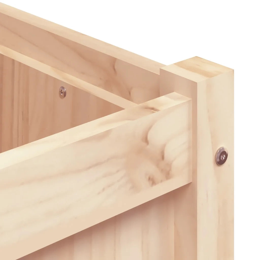 Fioriera da Giardino-Vaso da Esterno 180x50x50 cm in Legno Massello di Pino