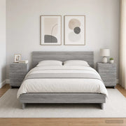 Armadio da Notte 2 pz Sonoma grigio 33,5 x 34,5 x 50 cm 8011400