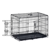 Karlie Gabbia per Cani con 2 Porte 77x47x54cm Nera 444528