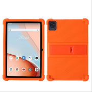 Copertura protettiva - Hoesa siliconica morbida - Protezione robusta - Colore arancione - Standard - Adatto per Blackview Tab 70 WiFi - Copertura TPU
