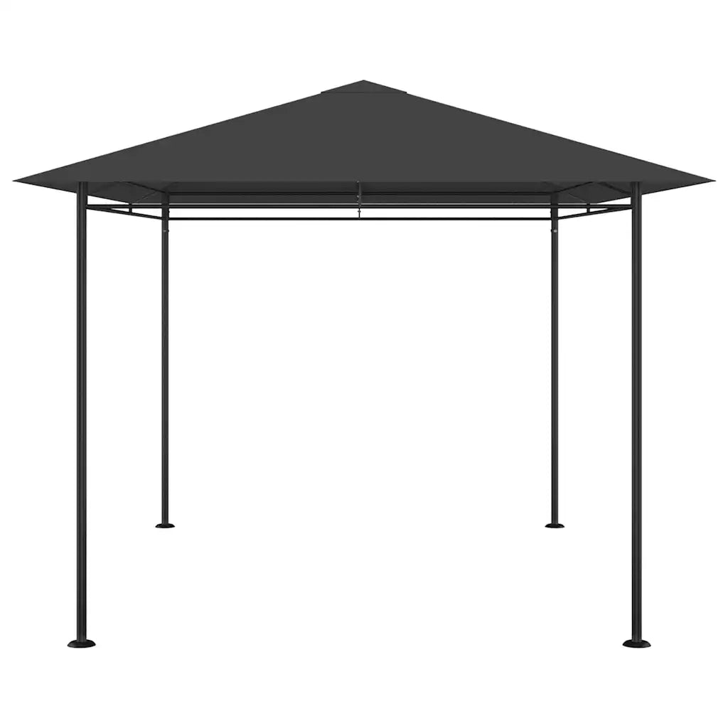 Gazebo 4x3x2,7 m Antracite 180 g/mÂ² cod mxl 66113