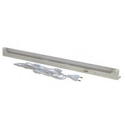 Trade Shop - 8w Tubo Neon 45cm Led Completo Di Plafoniera T5 Luce Bianco Freddo 6500k Cavo 1m -