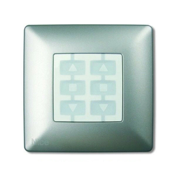 NICE WSA NICEWAY-OPLA SUPPORTO A PARETE QUADRATA ALLUMINIO OPLA