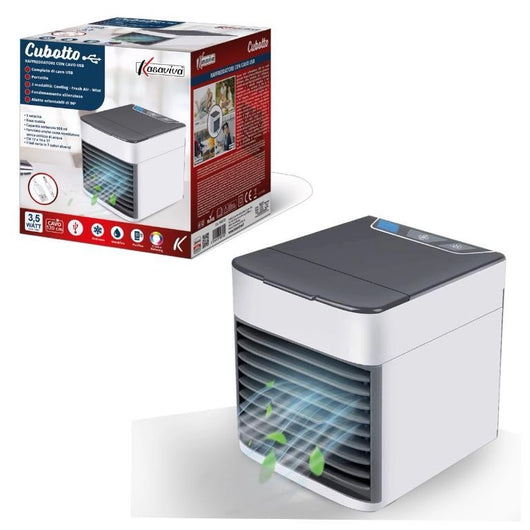 Ventilatore a Cubo Nebulizzatore ad Acqua Cubotto 500 ml