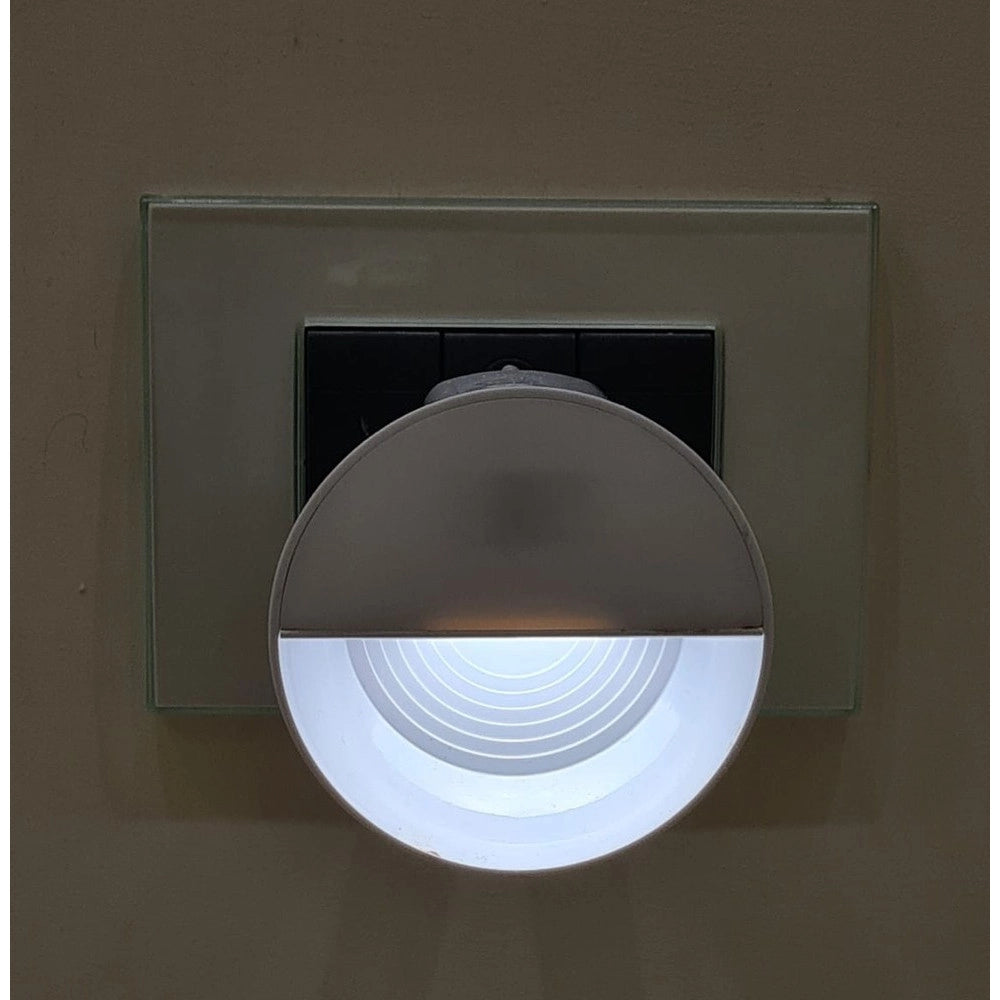 Trade Shop - Lampada Led Con Spina Luce Notturna Segnapasso Sensore Movimento 0.4w Xggyd-002 -