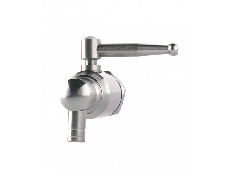 Rubinetto per fusti Minox in acciaio inox con leva 1/2