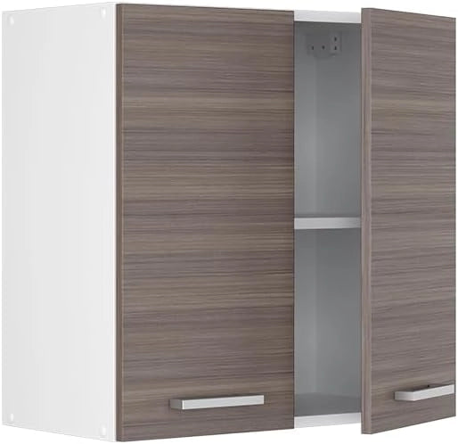 Pensile da cucina R-Line, Grigio nobile, 60 cm, per la libera combinazione all'interno di sistemi cucina modulari