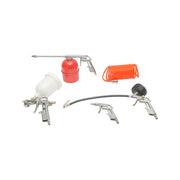 Set 5 pezzi per aria compressa: verniciatura, soffiaggio e gonfiaggio