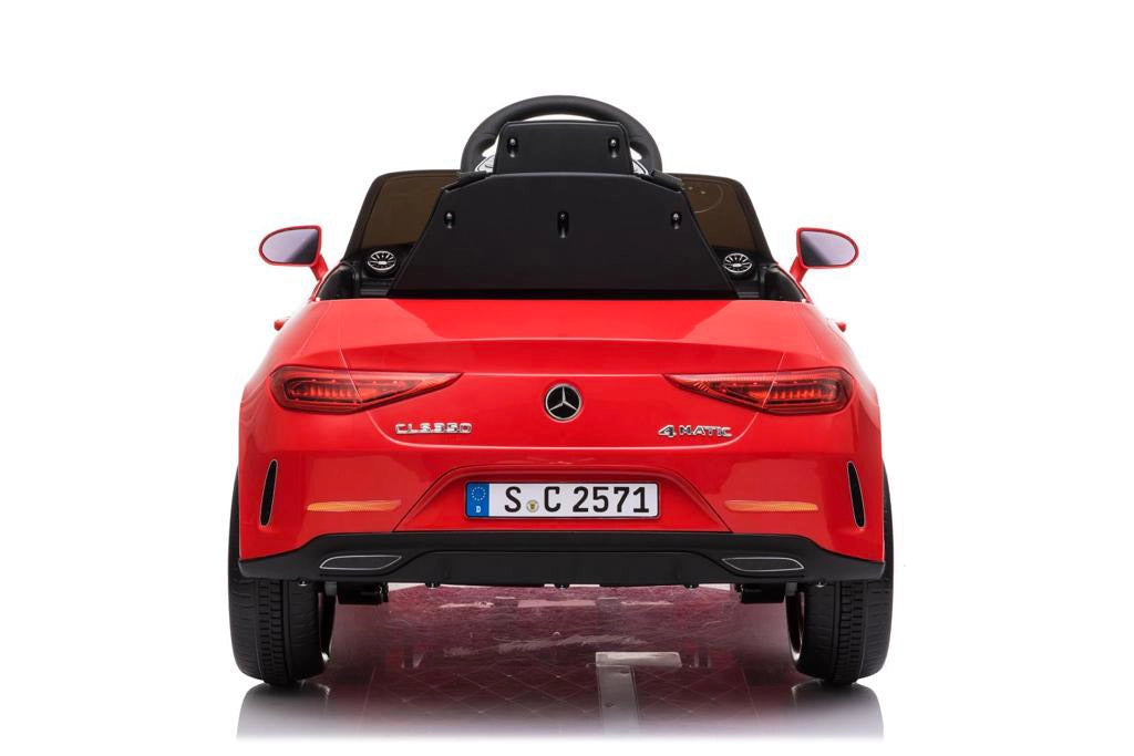 Macchina Elettrica per Bambini 12V con Licenza Mercedes CLS 350 AMG Rossa