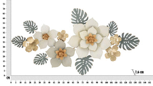 Pannello da Muro Moty 134,6x7,6x69,9 cm in Ferro