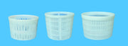 FORMA PER FORMAGGIO CROTONESE ÃE cm. 19,5x17,5x 13,5 h capacitÃE gr. 2.500