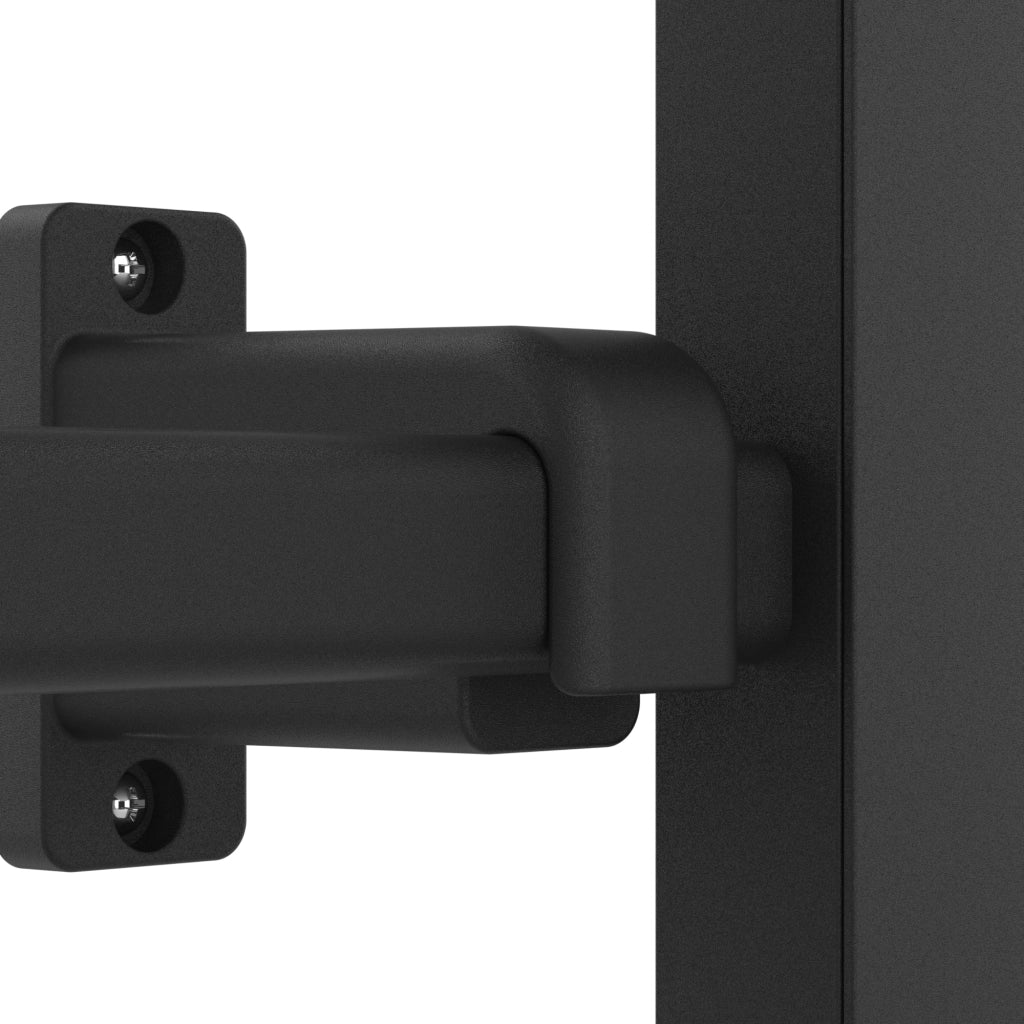 Scaldasalviette elettrico con radiatore 85 x 55 cm 100 watt nero 03_0010757