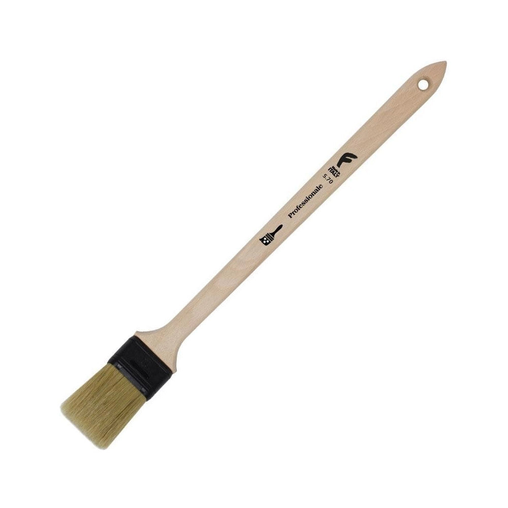 Fiorellini pennello radiatore s/70 pennello professionale per pittura, larghezza  40mm