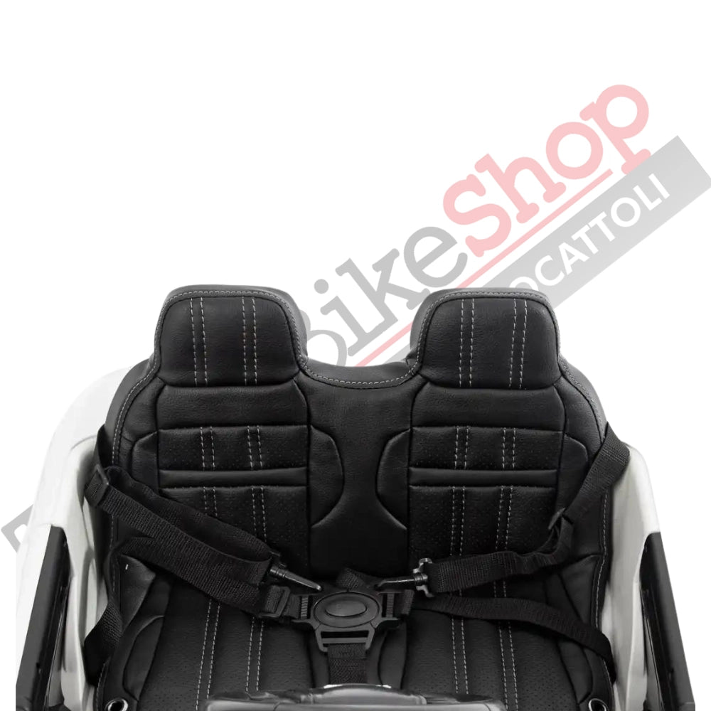 Auto Elettrica Macchina per Bambini LAND ROVER EVOQUE 12V con Monitor 4" Lettore Mp3 -Bianco