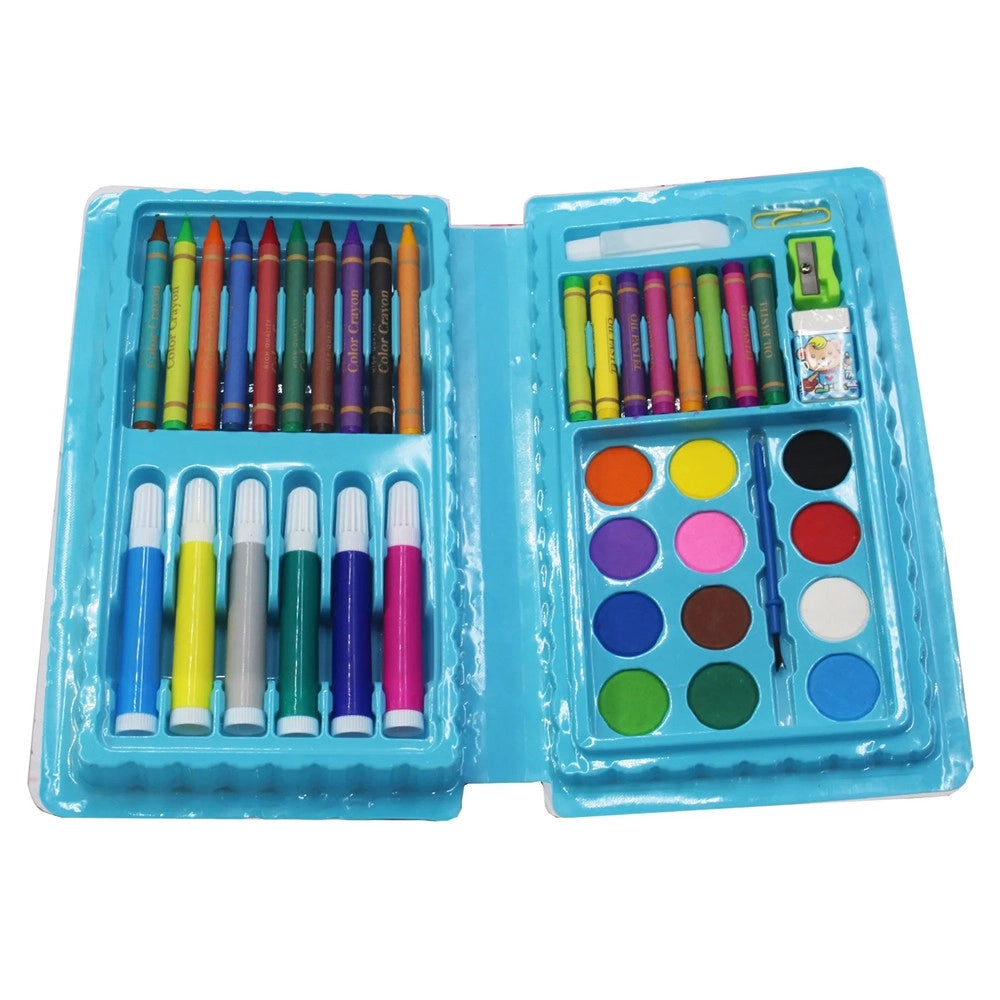 Trade Shop - Set Artistico Da 42pz Per Dipingere Colorare Per Bambini Per Attività Manuali Artistiche -