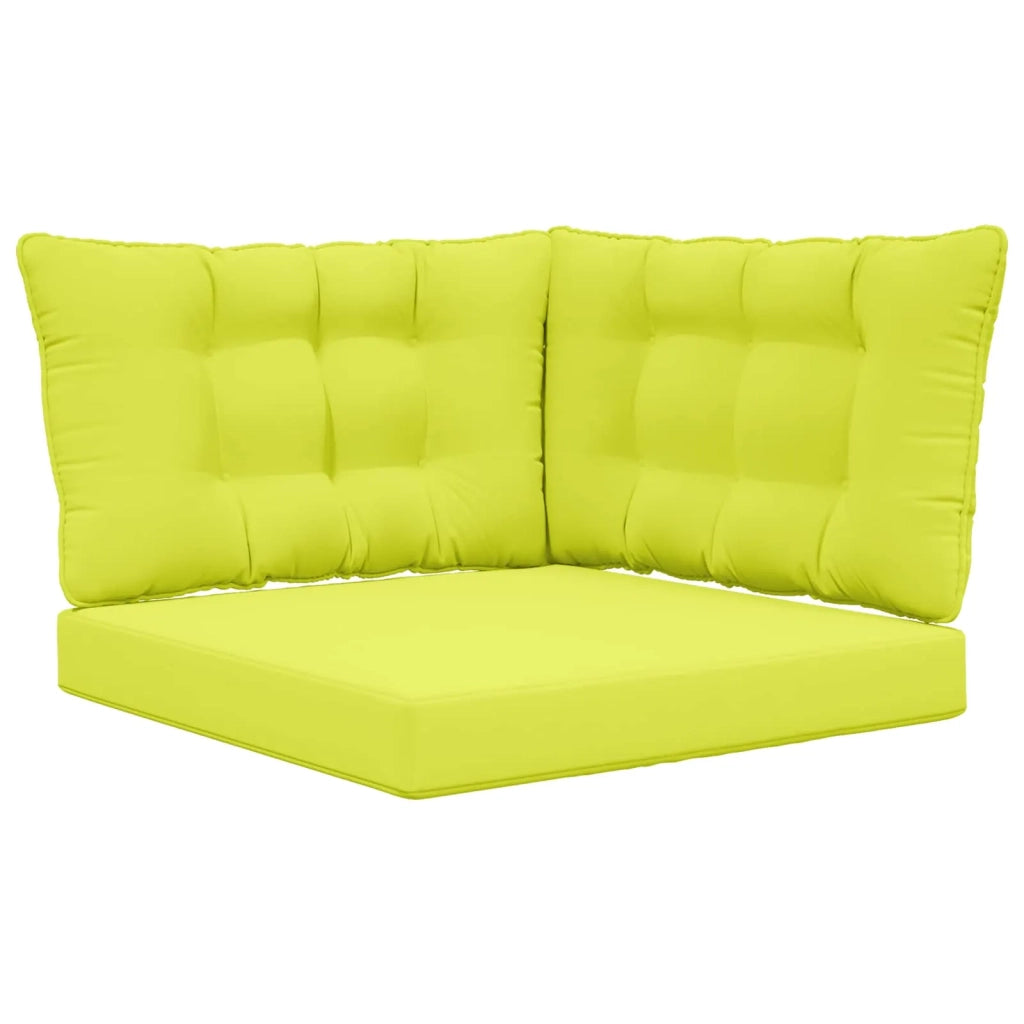 Cuscino per divano da esterno 3 pcs Verde Poliestere 900919