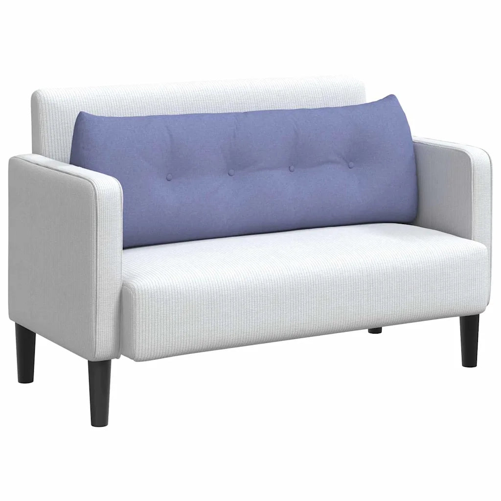 Cuscino per Schiena Blu jeans 140 x 24 x 50 cm Tessuto