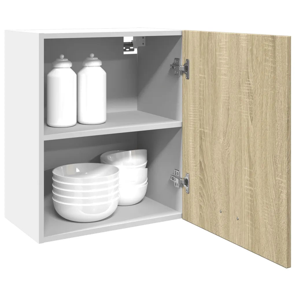 Mobile a Parete Â“LyonÂ” Rovere Sonoma 50x31x60 cm in Truciolato