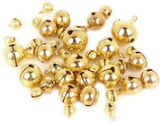 Corona d'oro - Bottoni metallici dorati - Accessori per DIY - 100 pezzi - Decorazione per Natale e matrimoni - Appesi per gioielli e animali domestici