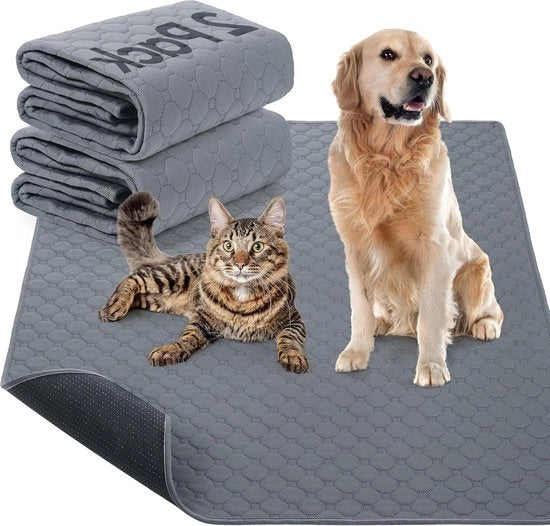 Pannelli di addestramento per cani riciclabili - pannelli di addestramento per cuccioli lavabili - pannelli di addestramento super assorbenti - 120 cm x 120 cm