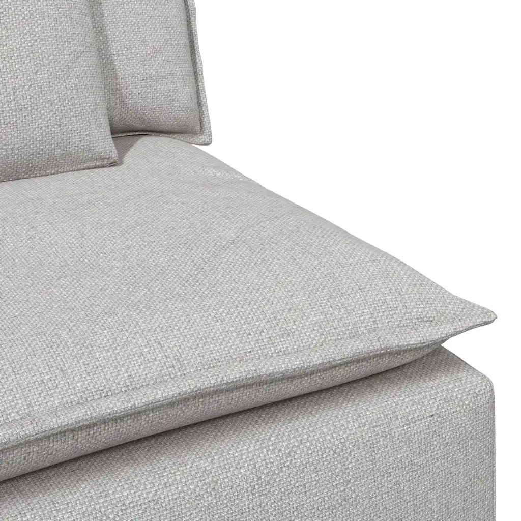 Modulo Terminale Bracciolo Divano Modulare con Cuscini 100 cm CFW3505974