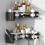 Kit di doccia - Pannelli di doccia - Placca di doccia - Caddy di doccia - Comparto di stoccaggio - Supporto per shampoo - Doccia a muro - Contenitori - Scatola di doccia