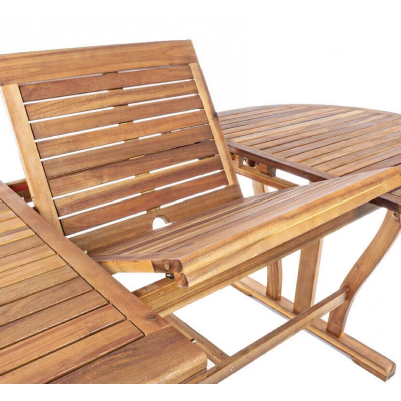 TAVOLO OVALE 150/200 X 90 DOUBLE