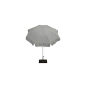 Ombrellone palo centrale Borgo Made in Italy - diametro 200 cm - Bianco