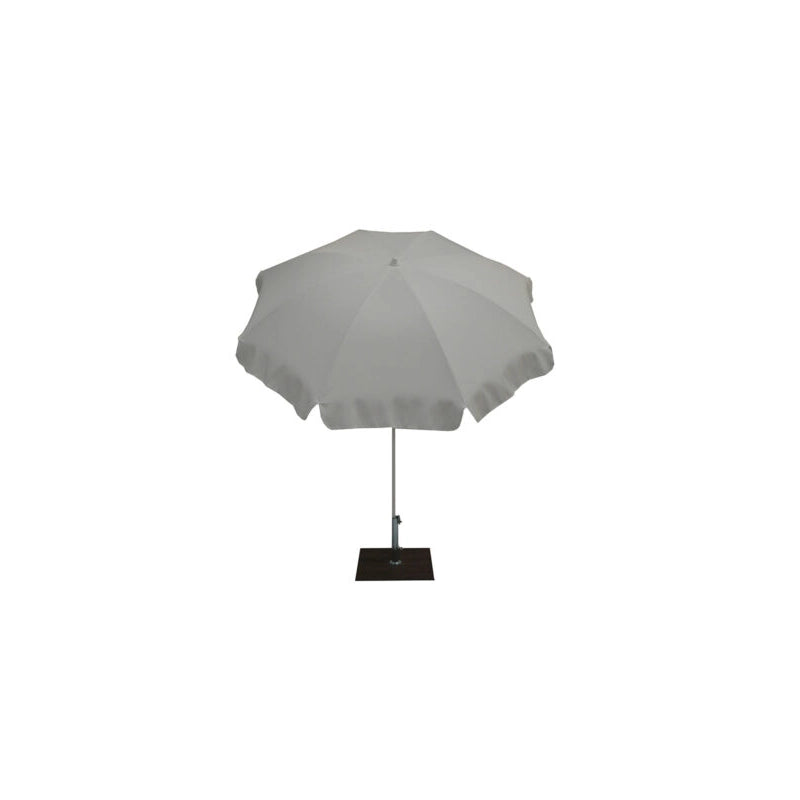Ombrellone palo centrale Borgo Made in Italy - diametro 200 cm - Bianco