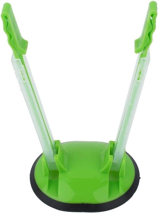 Supporto Portaoggetti Flessibile - Maniglia Senza Mani - Base Antiscivolo - Strumento Cucina - Apriporta Borsa Cibo - Materiale Sostenibile
