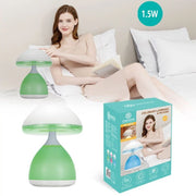 Trade Shop - Lampada Fungo Led 7 Luci Colori Lumino Da Tavolo Comodino Colorati 1.5w Tx-9815 -