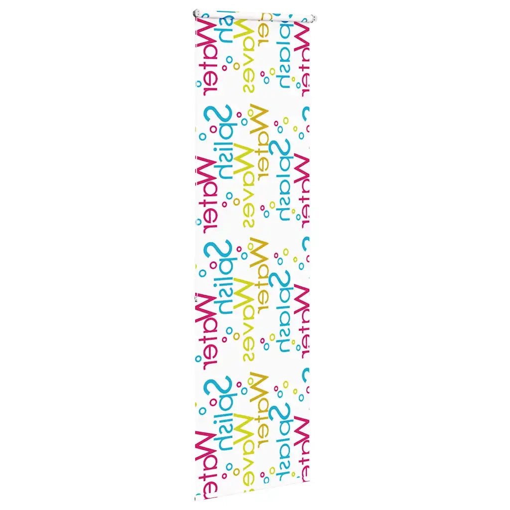 Tenda a Rullo Doccia 60x240 cm Larghezza Tessuto 56 cm
