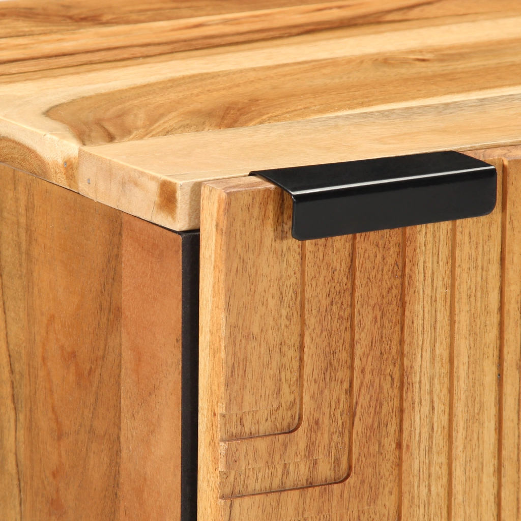 Armadio da bagno  38x33,5x58 cm in legno massello di acacia