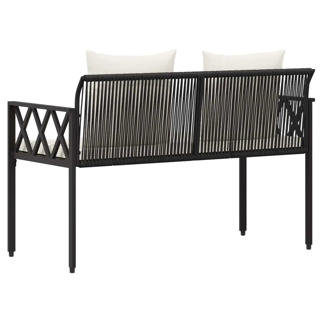 Panchine da esterno 2 -Seater 116 x 56 x 75 cm polyrattan 42025352