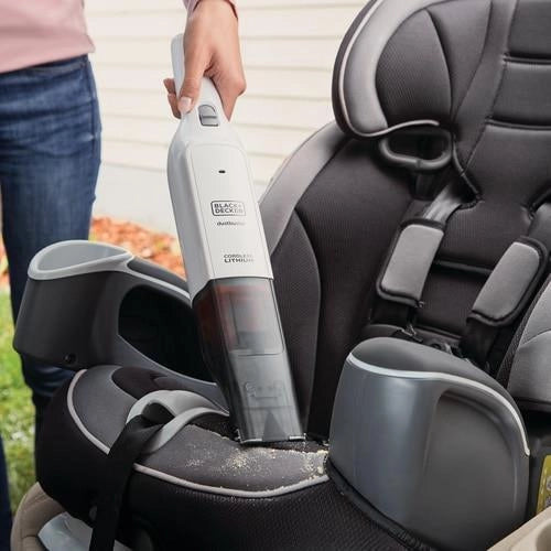 Black & Decker HLVC315B11 aspirapolvere senza filo Bianco Senza sacchetto