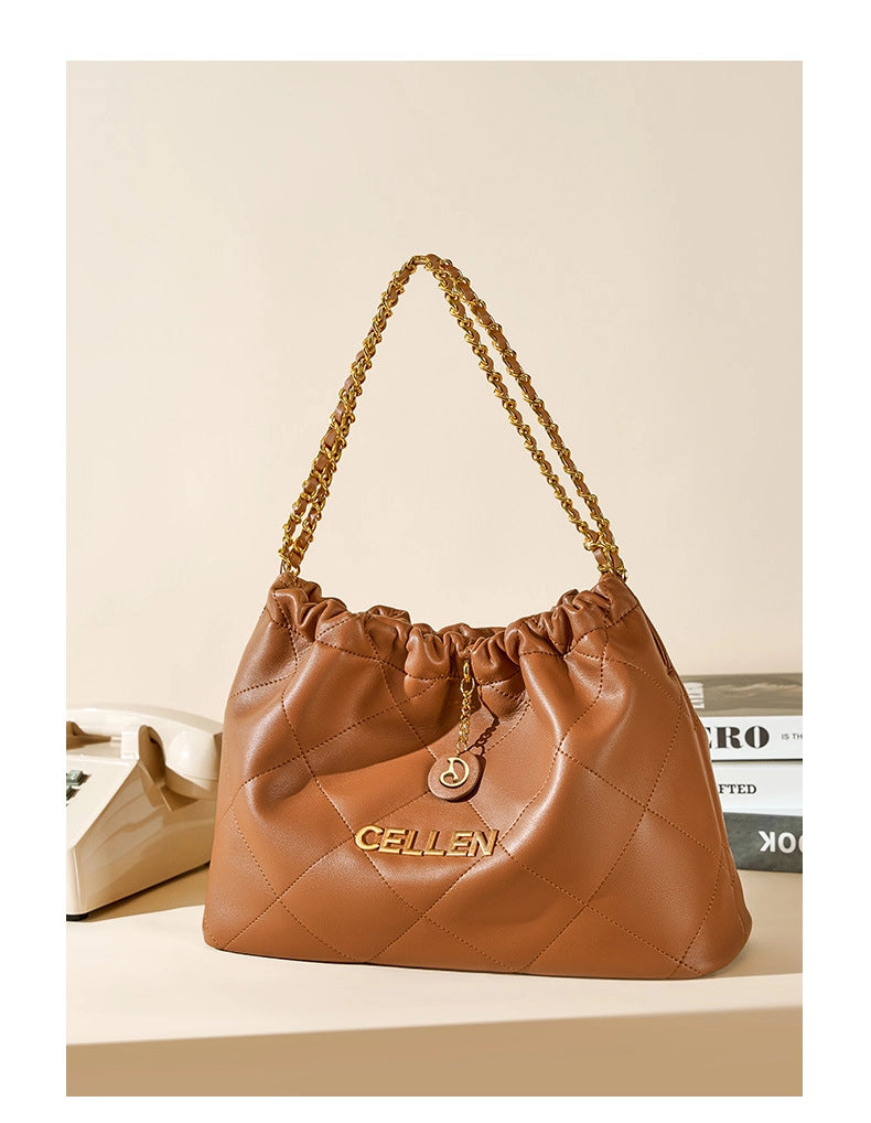 Borse da donna alla moda, borse a tracolla carine, borse tote, borse a spalla marroni