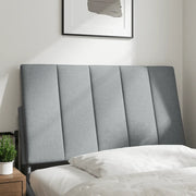 Cuscino Testiera Hanko Grigio Chiaro 80 cm in Tessuto CFW9893916