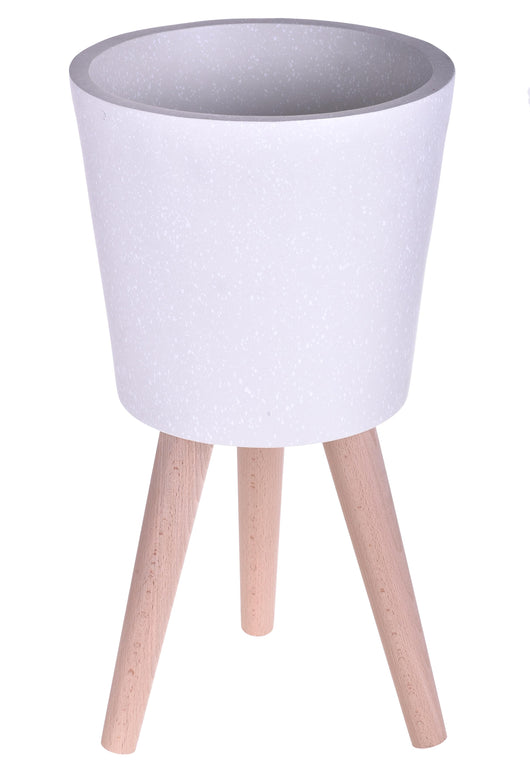 Vaso con Gambe Faggio Misure 40x75 cm