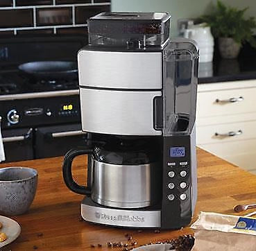 Russell Hobbs Grind and Brew Thermal Carafe Automatica Macchina da caffè combi 1 L