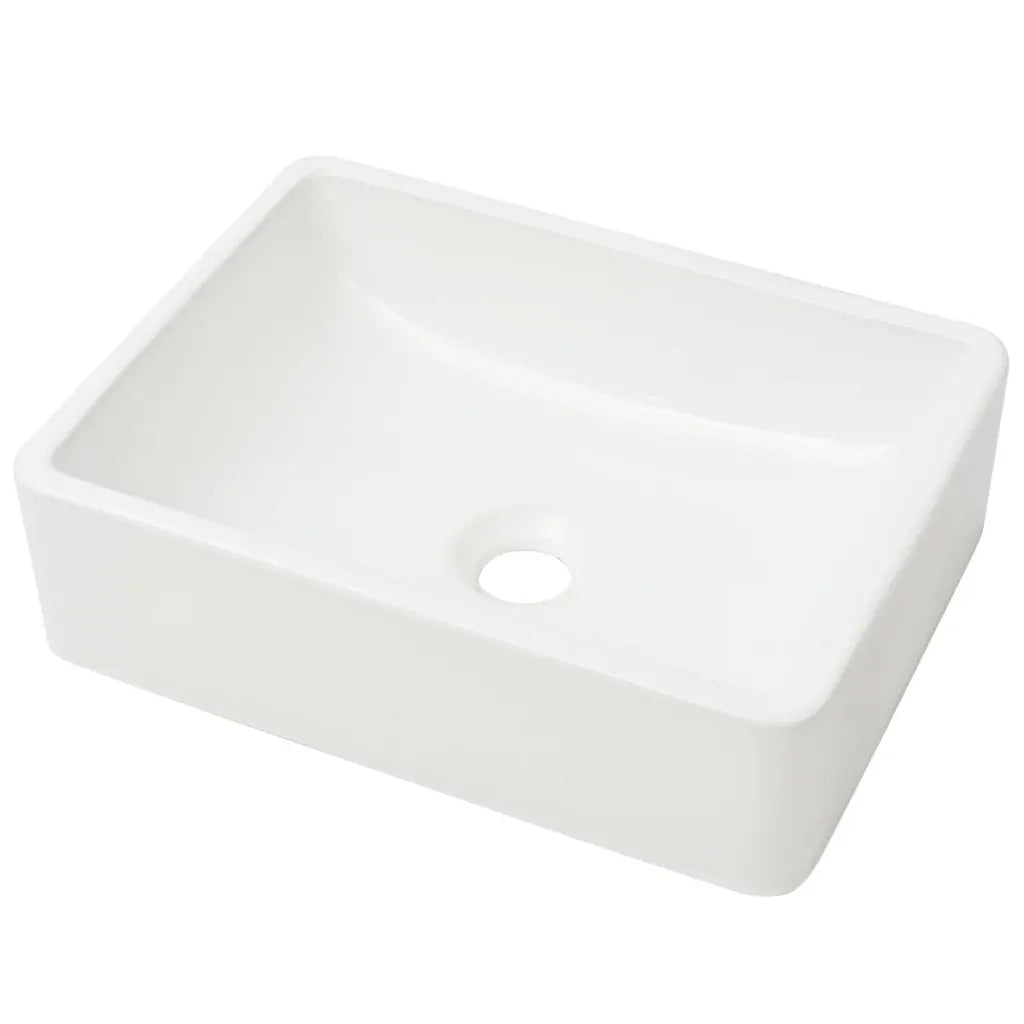 Lavandino in Ceramica Bianca 41x30x12 cm cod mxl 54254
