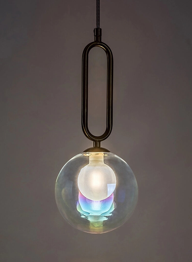 Lampada a sospensione vintage Rosehip vetro Ø15 G9 Rabalux