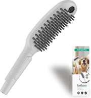 DogShower, economizzatore d'acqua con 3 tipi di getto per la cura di cani e cuccioli con setole, materiale materiale mat wit
