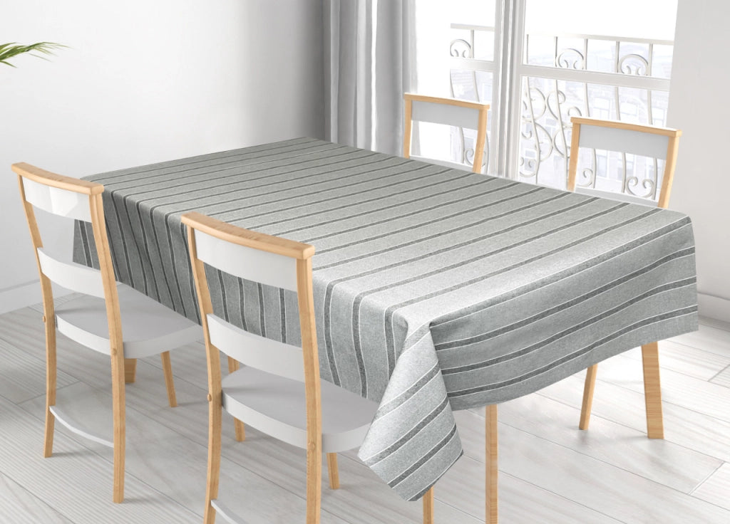 Tovaglia Per Salotto Cucina In Miros Misto Cotone Made In Italy California RP - 140x140 - Grigio