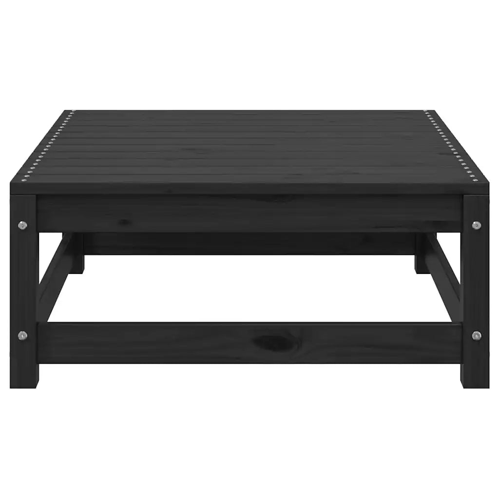 Salotto da Giardino-Set Divani da Giardino2 pz con Cuscini Massello di Pino Nero