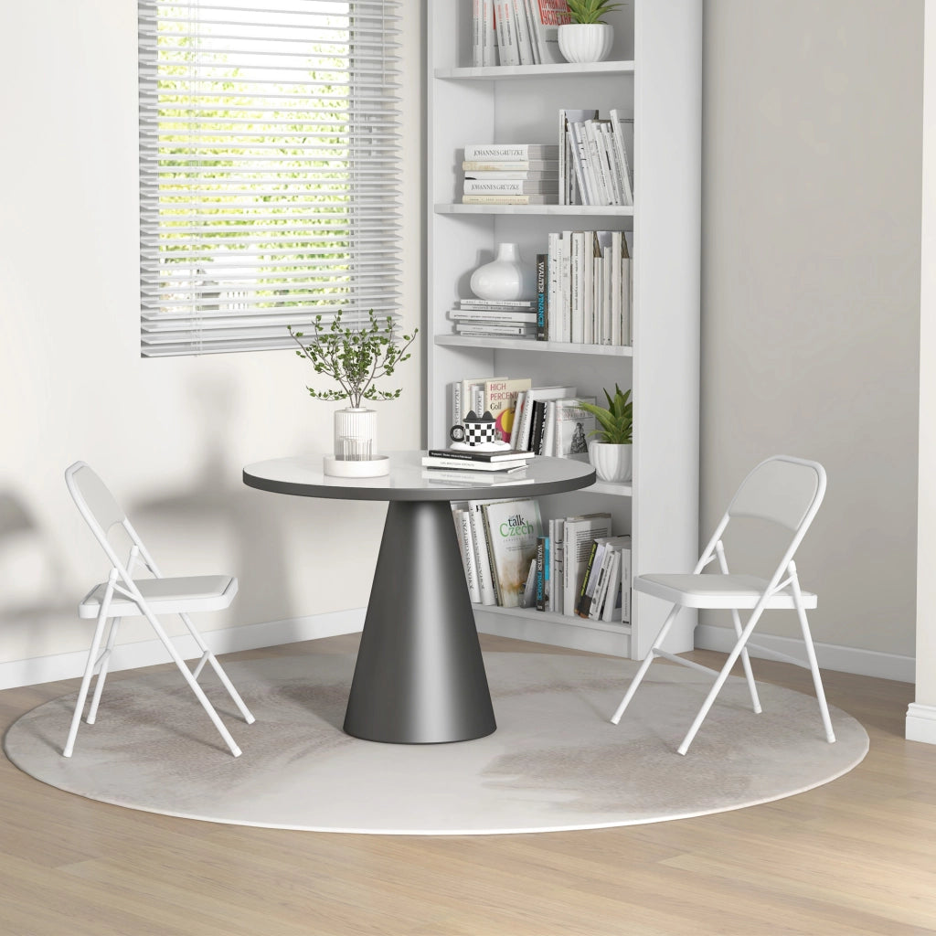 Sedia da pranzo pieghevole ¨C Zephmum ¨C Bianco 45x46x78 cm