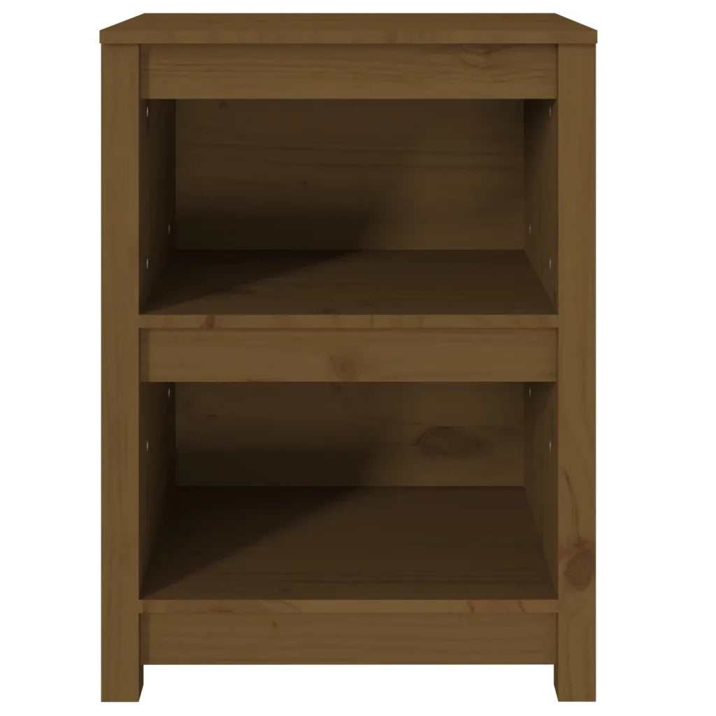 Libreria Marrone ambra 50x35x68 cm in Legno Massello di Pino 821702