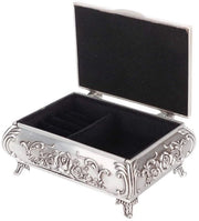 Organizzatore di trucchi in stile antico - 9 x 6,5 x 4 cm - Per anelli e gioielli - Ideale come regalo per donne - Vintage.